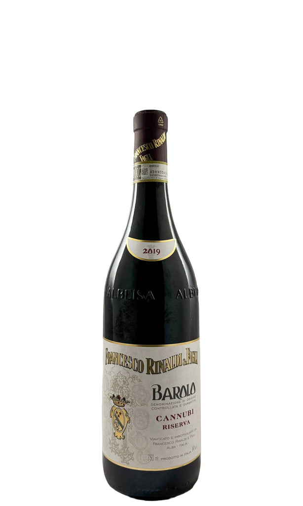 Bottle of Francesco Rinaldi, Barolo Riserva Cannubi, 2019 - Red Wine - Flatiron Wines & Spirits - New York