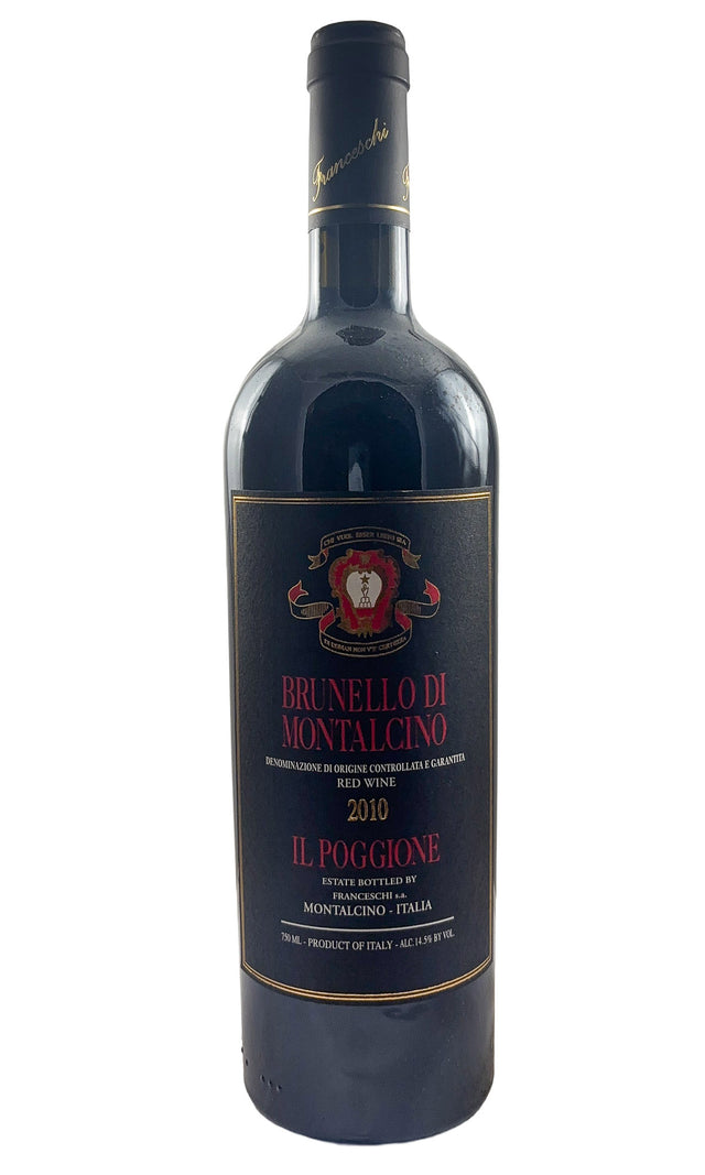 Bottle of Franchesci, Brunello di Montalcino Il Poggione, 2010 - Red Wine - Flatiron Wines & Spirits - New York