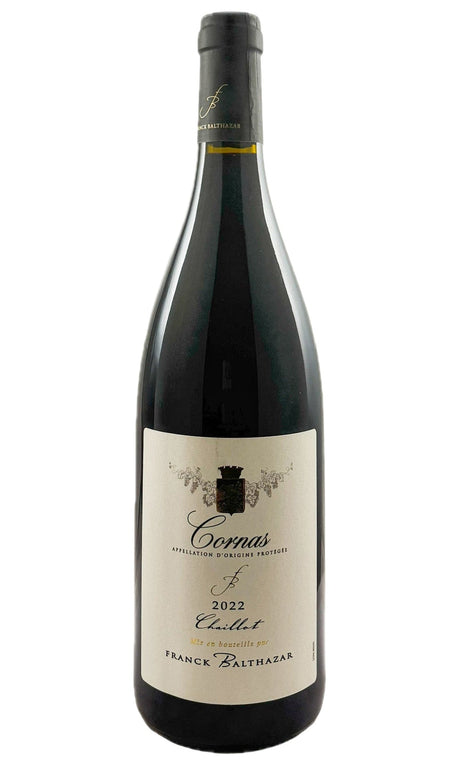 Bottle of Franck Balthazar, Cornas Chaillot, 2022 - Red Wine - Flatiron Wines & Spirits - New York