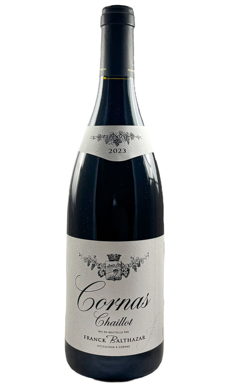 Bottle of Franck Balthazar, Cornas Chaillot, 2023 - Red Wine - Flatiron Wines & Spirits - New York