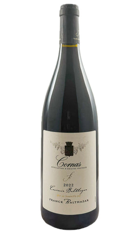 Bottle of Franck Balthazar, Cornas Cuvee Casimir, 2022 - Red Wine - Flatiron Wines & Spirits - New York