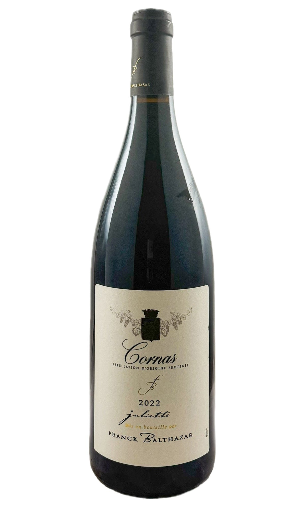 Bottle of Franck Balthazar, Cornas Cuvee Juliette, 2022 - Red Wine - Flatiron Wines & Spirits - New York