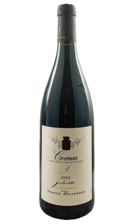 Bottle of Franck Balthazar, Cornas Cuvee Juliette, 2022 - Red Wine - Flatiron Wines & Spirits - New York