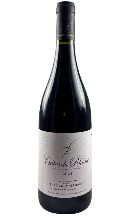 Bottle of Franck Balthazar, Cotes du Rhone, 2024 - Red Wine - Flatiron Wines & Spirits - New York