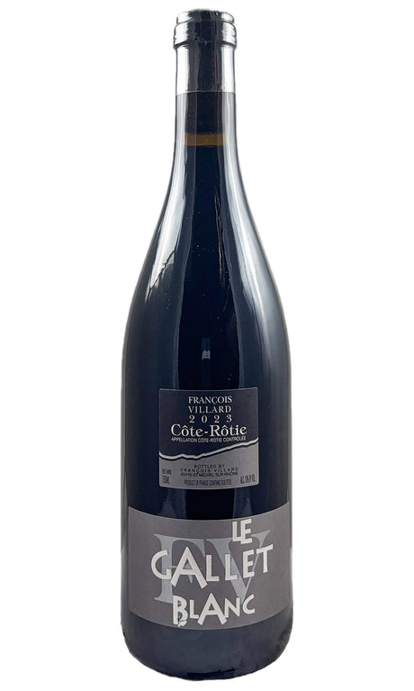Bottle of Francois Villard, Cote-Rotie "Le Gallet Blanc", 2023 - Red Wine - Flatiron Wines & Spirits - New York