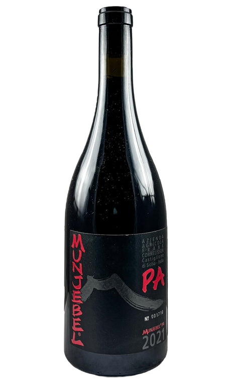 Bottle of Frank Cornelissen, Terre Siciliane Rosso Munjebel PA, 2021 - Red Wine - Flatiron Wines & Spirits - New York
