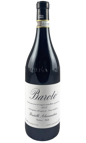 Bottle of Fratelli Alessandria, Barolo, 2012 - Red Wine - Flatiron Wines & Spirits - New York
