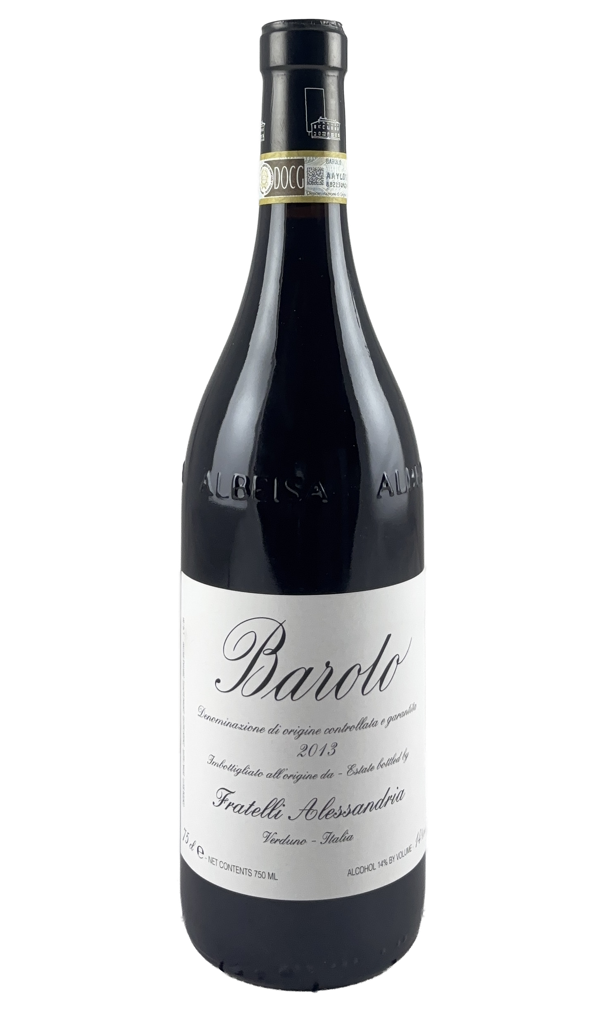 Bottle of Fratelli Alessandria, Barolo, 2013 - Red Wine - Flatiron Wines & Spirits - New York