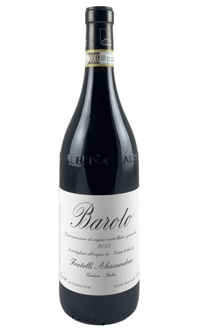 Bottle of Fratelli Alessandria, Barolo, 2013 - Red Wine - Flatiron Wines & Spirits - New York