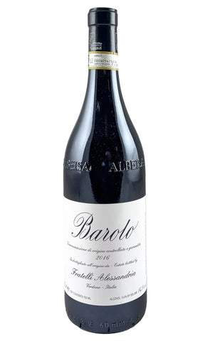 Bottle of Fratelli Alessandria, Barolo, 2016 - Red Wine - Flatiron Wines & Spirits - New York