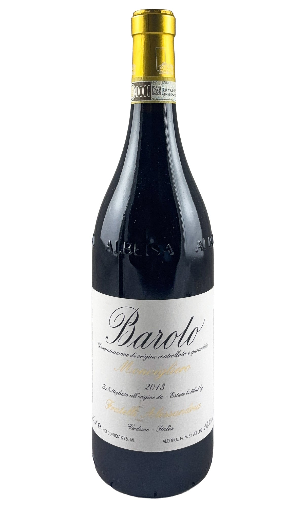 Bottle of Fratelli Alessandria, Barolo Monvigliero, 2013 - Red Wine - Flatiron Wines & Spirits - New York