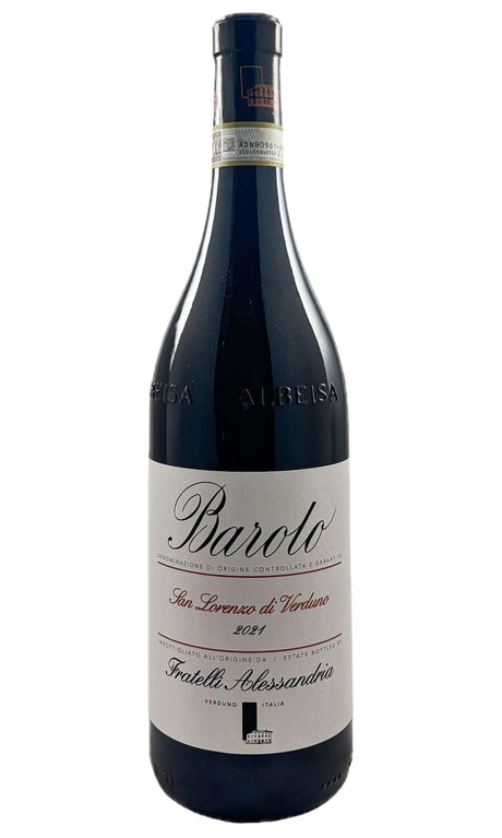 Bottle of Fratelli Alessandria, Barolo San Lorenzo di Verduno, 2021 - Red Wine - Flatiron Wines & Spirits - New York