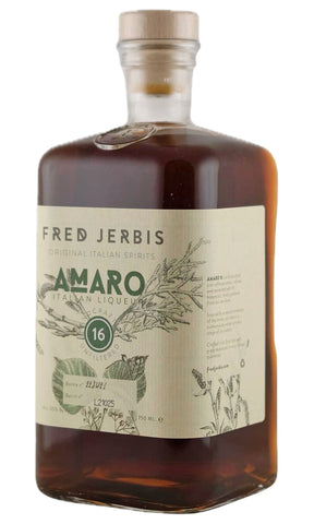 Bottle of Fred Jerbis, Amaro 16 - Spirit - Flatiron Wines & Spirits - New York