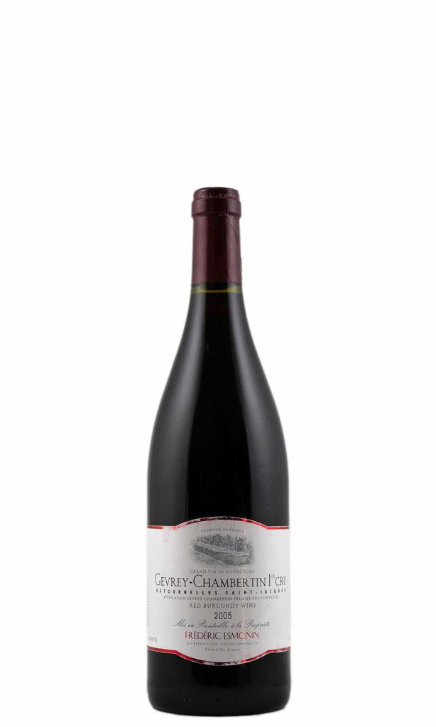 Bottle of Frederic Esmonin, Gevrey Chambertin 1er Cru Estournelles Saint Jacques, 2005 - Red Wine - Flatiron Wines & Spirits - New York