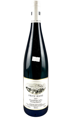 Bottle of Fritz Haag, Brauneberger Juffer Riesling Kabinett AP #03, 2007 - White Wine - Flatiron Wines & Spirits - New York