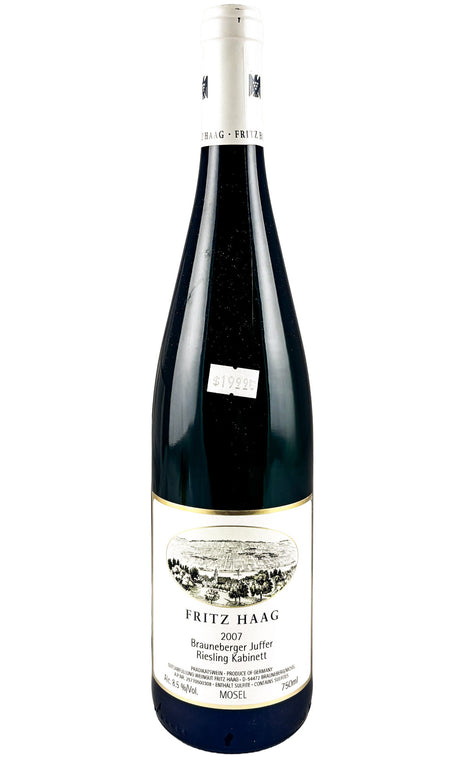 Bottle of Fritz Haag, Brauneberger Juffer Riesling Kabinett AP #03, 2007 - White Wine - Flatiron Wines & Spirits - New York