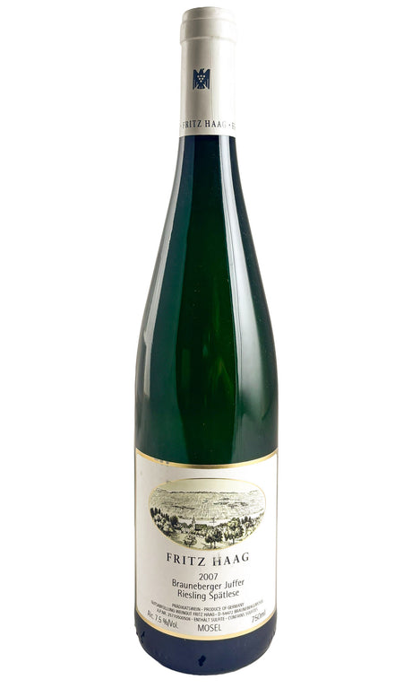 Bottle of Fritz Haag, Brauneberger Juffer Riesling Spätlese AP #05, 2007 - White Wine - Flatiron Wines & Spirits - New York