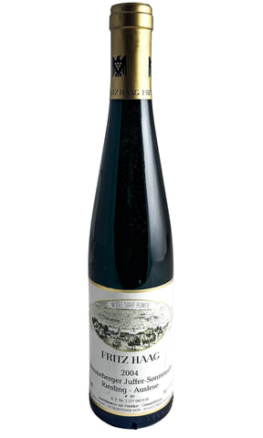 Bottle of Fritz Haag, Brauneberger Juffer-Sonnenuhr Auslese AP #09, 2004 (375ml) - Dessert Wine - Flatiron Wines & Spirits - New York
