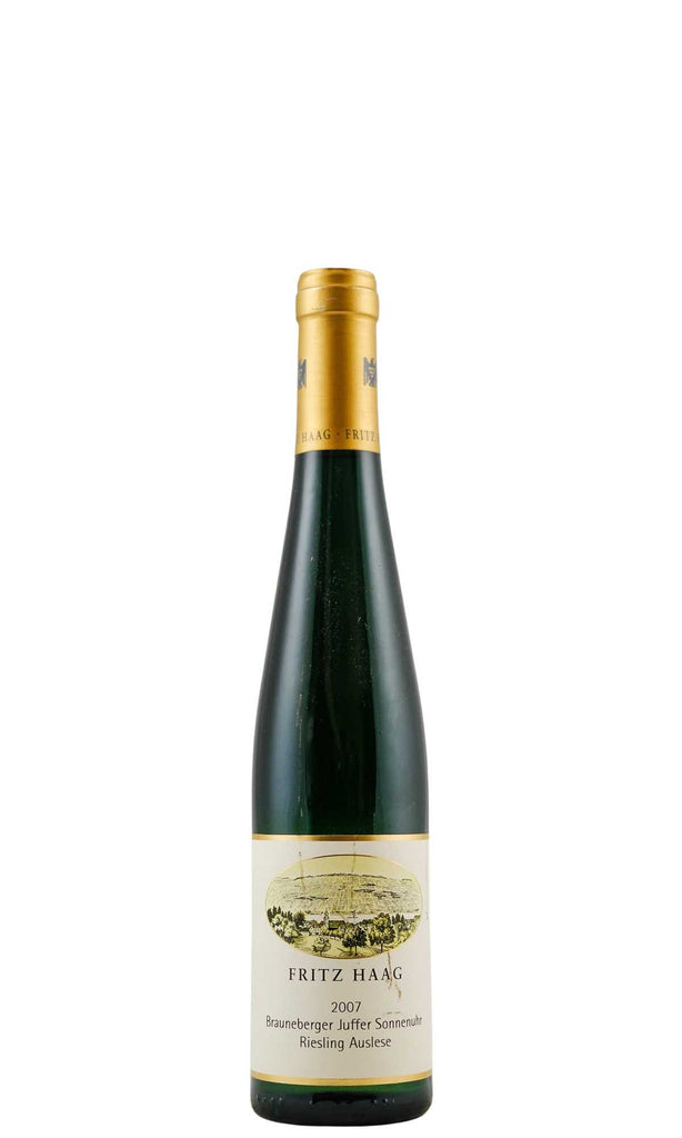 Bottle of Fritz Haag, Brauneberger Juffer-Sonnenuhr Riesling Auslese Goldkapsel #9, 2007 (375ml) - White Wine - Flatiron Wines & Spirits - New York