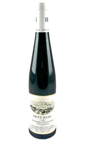 Bottle of Fritz Haag, Riesling Brauneberger Juffer Sonnenuhr Auslese (AP #10), 2006 (375ml) - White Wine - Flatiron Wines & Spirits - New York