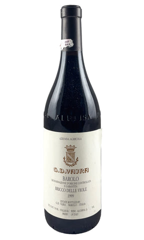 Bottle of G.D. Vajra, Barolo Bricco delle Viole, 1999 - Red Wine - Flatiron Wines & Spirits - New York