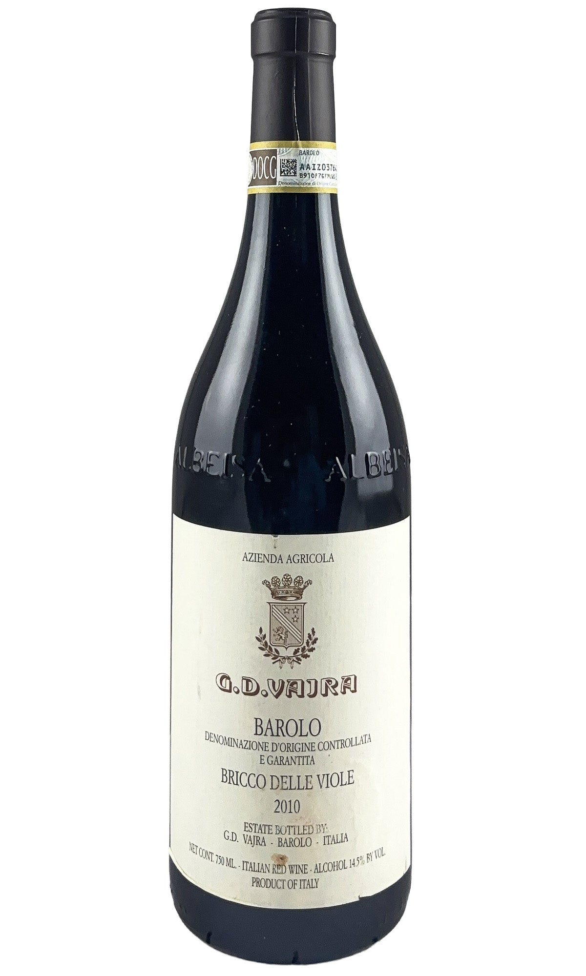 Bottle of G.D. Vajra, Barolo Bricco delle Viole, 2010 - Red Wine - Flatiron Wines & Spirits - New York