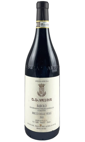 Bottle of G.D. Vajra, Barolo Bricco delle Viole, 2010 - Red Wine - Flatiron Wines & Spirits - New York