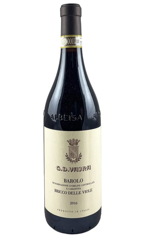 Bottle of G.D. Vajra, Barolo Bricco delle Viole, 2016 - Red Wine - Flatiron Wines & Spirits - New York