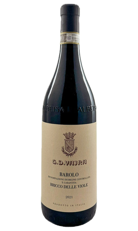 Bottle of G.D. Vajra, Barolo Bricco delle Viole, 2021 - Red Wine - Flatiron Wines & Spirits - New York