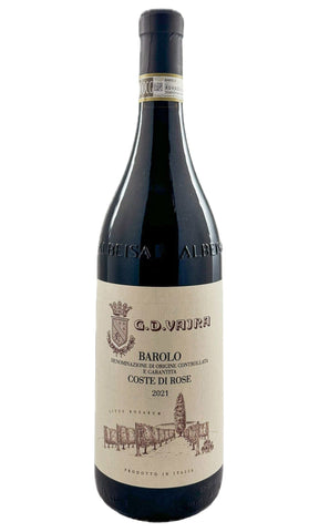 Bottle of G.D. Vajra, Barolo Coste di Rose, 2021 - Red Wine - Flatiron Wines & Spirits - New York