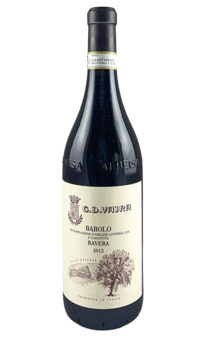 Bottle of G.D. Vajra, Barolo Ravera, 2012 - Red Wine - Flatiron Wines & Spirits - New York