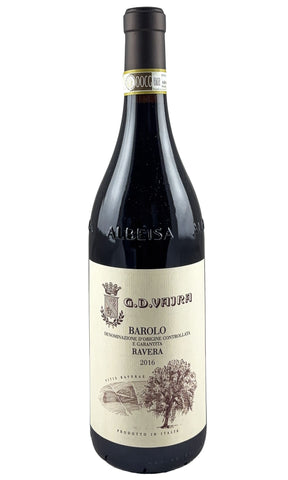 Bottle of G.D. Vajra, Barolo Ravera, 2016 - Red Wine - Flatiron Wines & Spirits - New York
