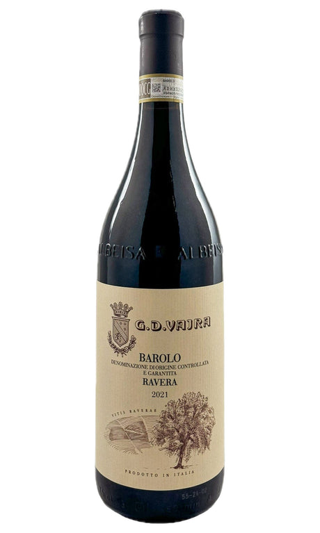 Bottle of G.D. Vajra, Barolo Ravera, 2021 - Red Wine - Flatiron Wines & Spirits - New York