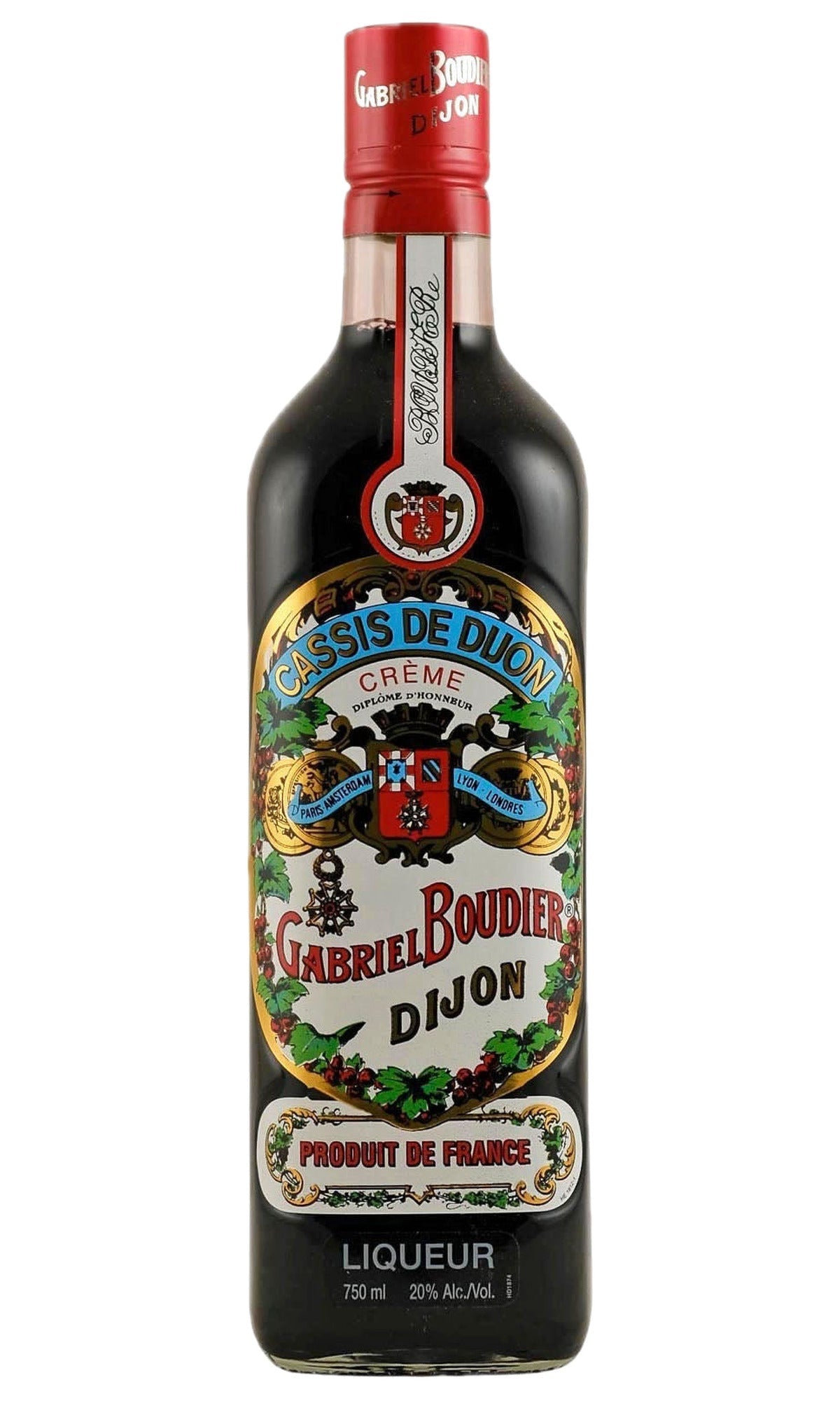 Bottle of Gabriel Boudier, Creme de Cassis de Dijon, NV (700ml) - Spirit - Flatiron Wines & Spirits - New York