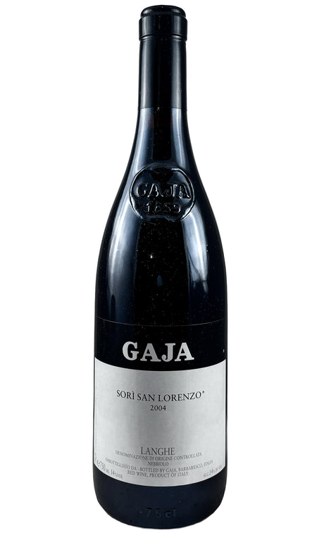 Bottle of Gaja, Barbaresco Sori San Lorenzo, 2004 - Red Wine - Flatiron Wines & Spirits - New York