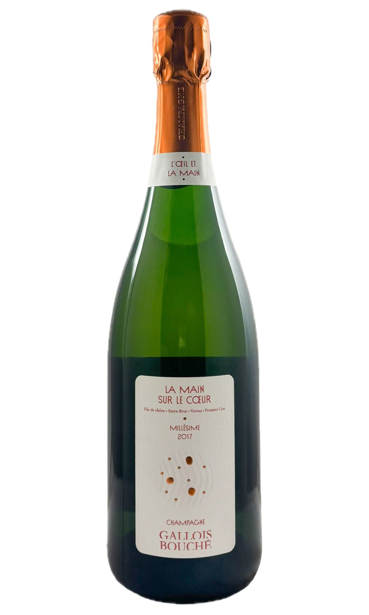 Bottle of Gallois Bouche, Champagne Le Main La Coeur, 2017 - Sparkling Wine - Flatiron Wines & Spirits - New York
