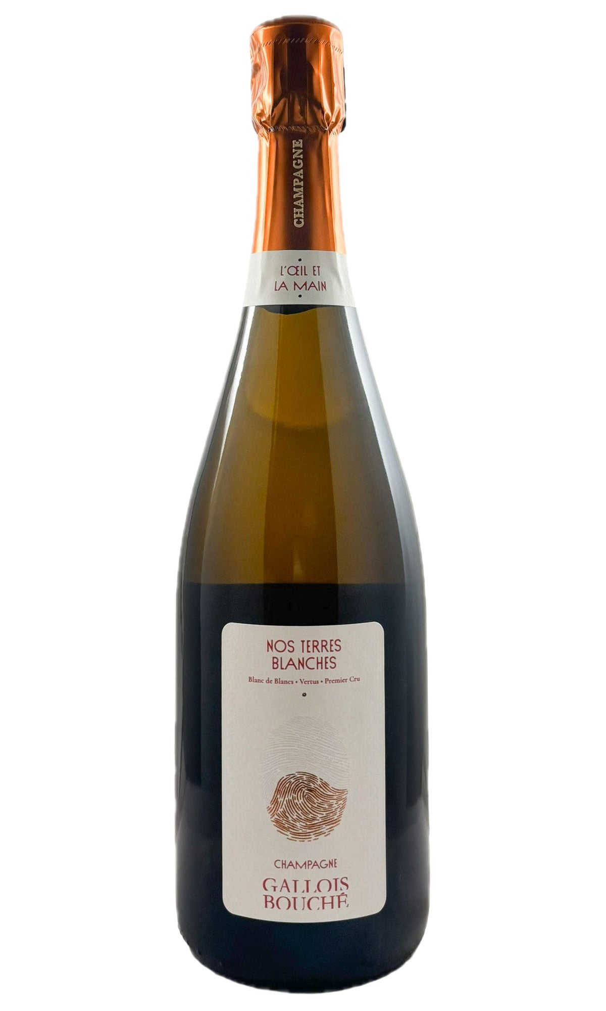Bottle of Gallois Bouche, Champagne Nos Terres Blanches, NV - Sparkling Wine - Flatiron Wines & Spirits - New York
