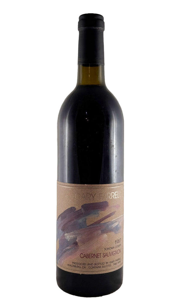 Bottle of Gary Farrell, Sonoma County Cabernet Sauvignon, 1987 - Red Wine - Flatiron Wines & Spirits - New York