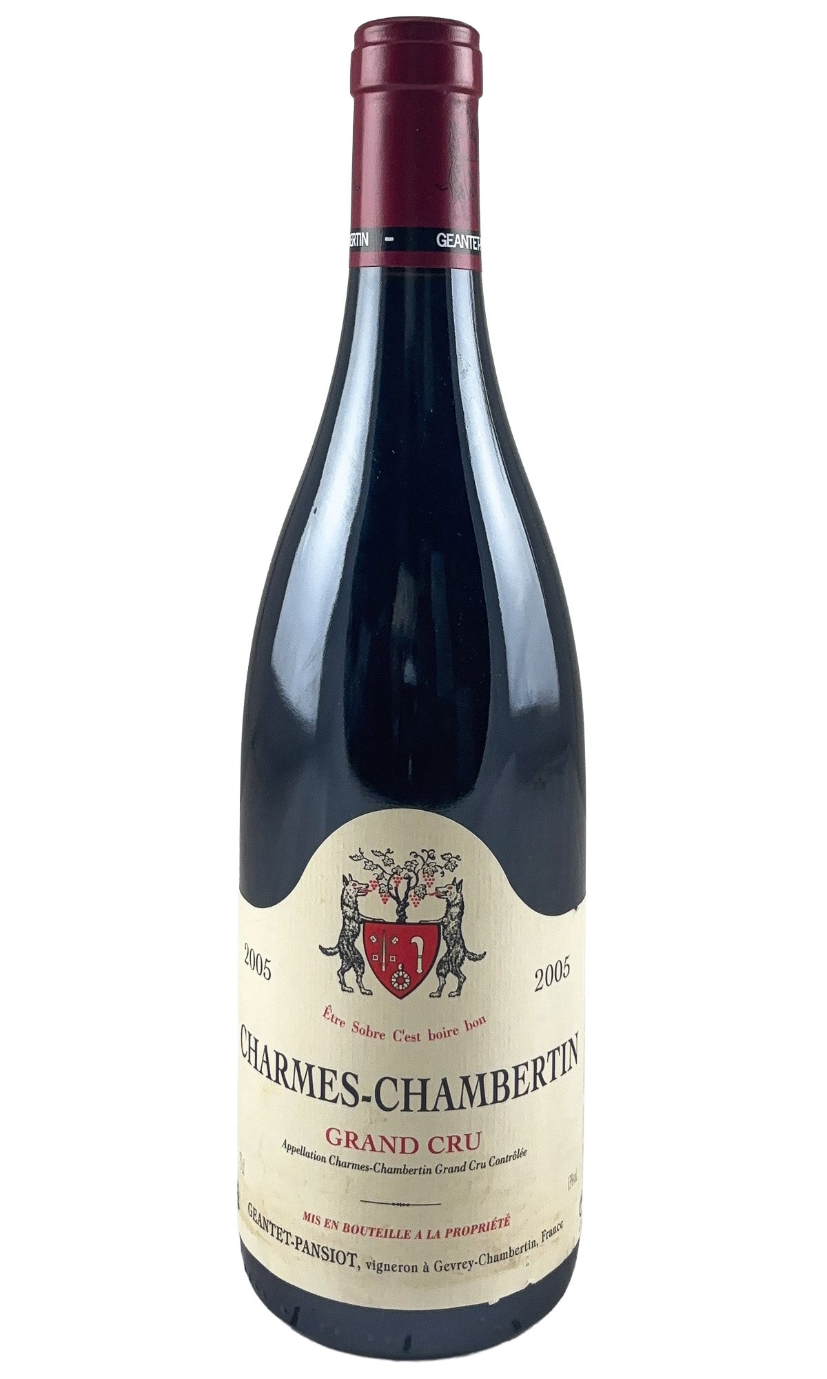 Bottle of Geantet-Pansiot, Charmes-Chambertin, 2005 - Red Wine - Flatiron Wines & Spirits - New York