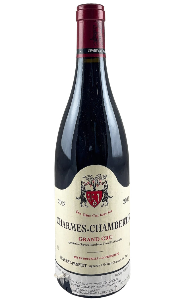 Bottle of Geantet-Pansiot, Charmes-Chambertin, 2002 - Red Wine - Flatiron Wines & Spirits - New York