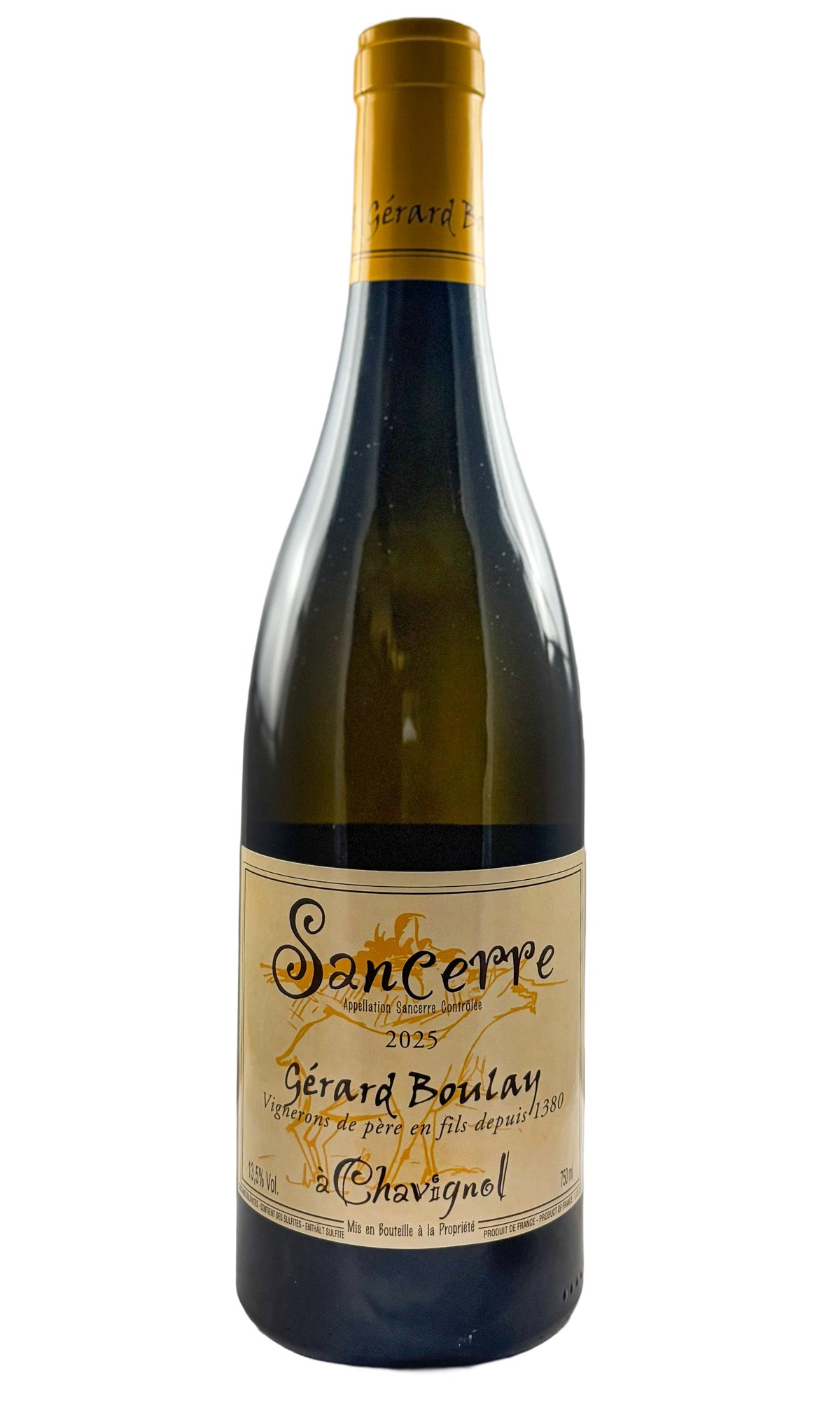 Bottle of Gerard Boulay, Sancerre Chavignol, 2025 - White Wine - Flatiron Wines & Spirits - New York