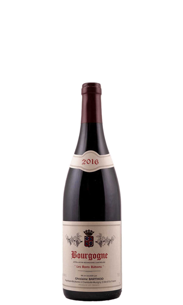 Bottle of Ghislaine Barthod (Barthod-Noellat), Bourgogne Rouge Les Bon Batons, 2016 - Red Wine - Flatiron Wines & Spirits - New York