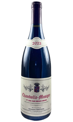 Bottle of Ghislaine Barthod, Chambolle-Musigny 1er Cru Aux Beaux Bruns, 2023 - Red Wine - Flatiron Wines & Spirits - New York