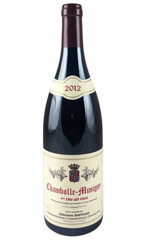 Bottle of Ghislaine Barthod, Chambolle-Musigny 1er Cru Les Cras, 2012 - Red Wine - Flatiron Wines & Spirits - New York