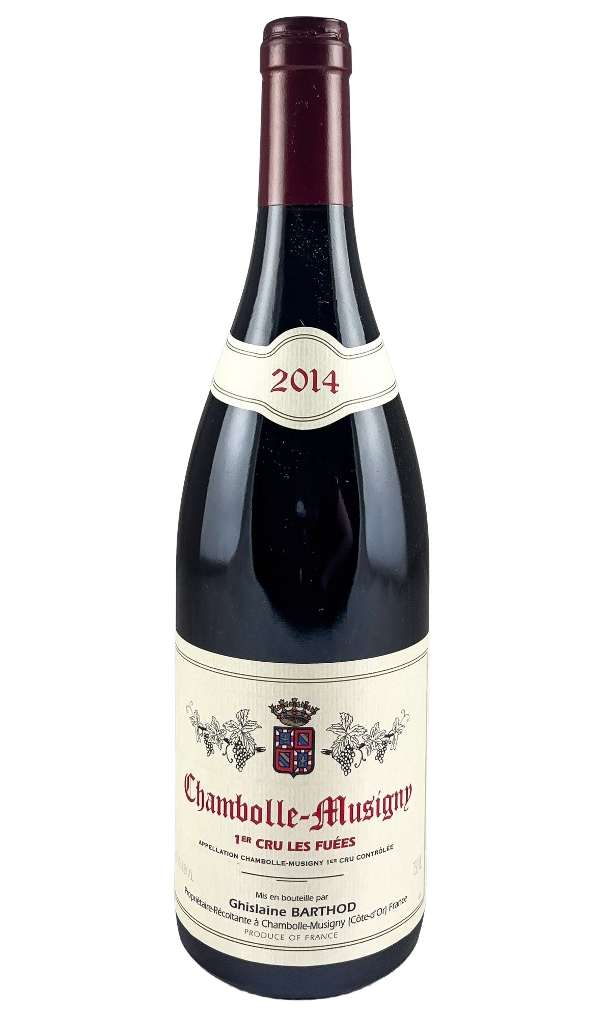 Bottle of Ghislaine Barthod, Chambolle-Musigny 1er Cru Les Fuees, 2014 - Red Wine - Flatiron Wines & Spirits - New York