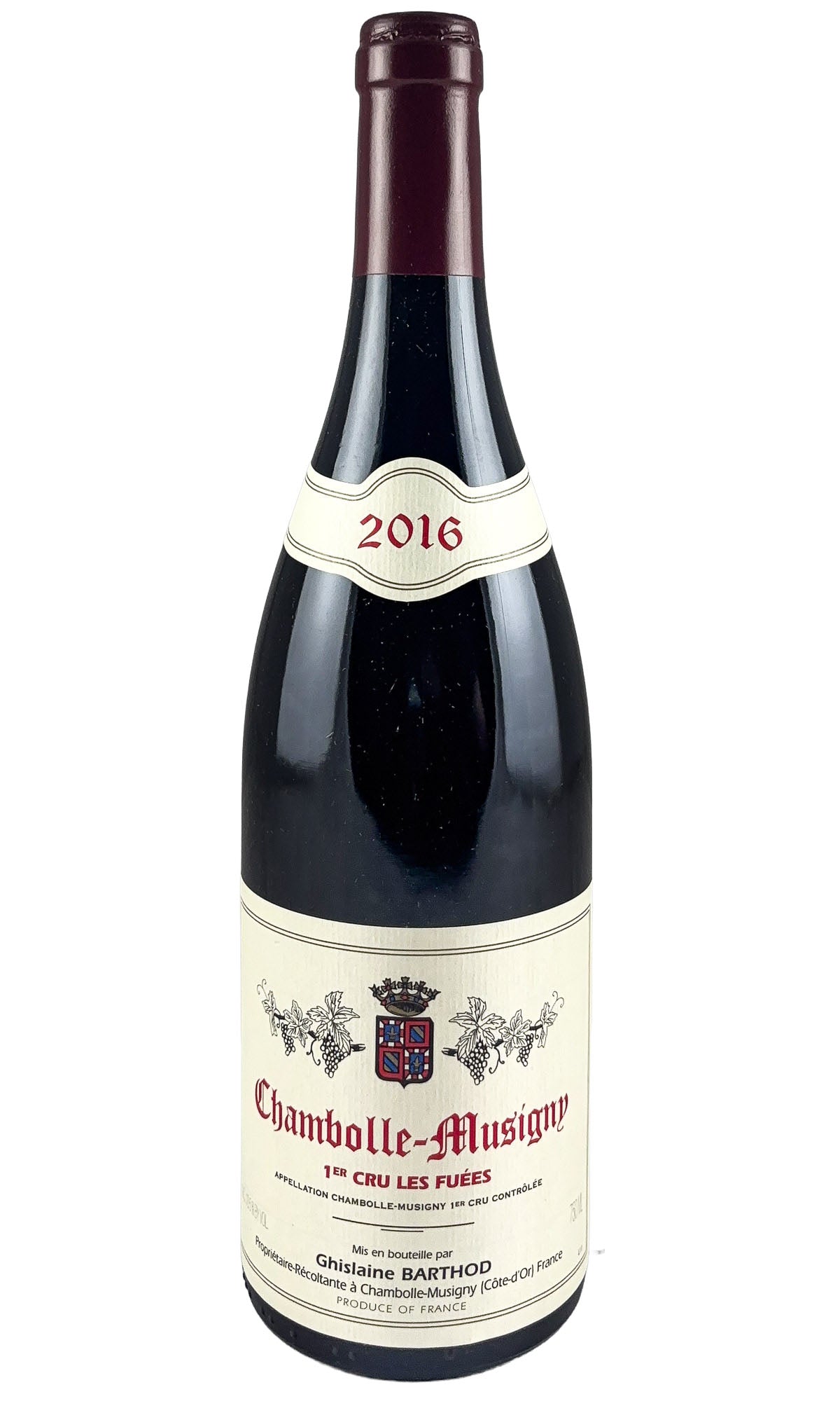 Bottle of Ghislaine Barthod, Chambolle-Musigny 1er Cru Les Fuees, 2016 - Red Wine - Flatiron Wines & Spirits - New York