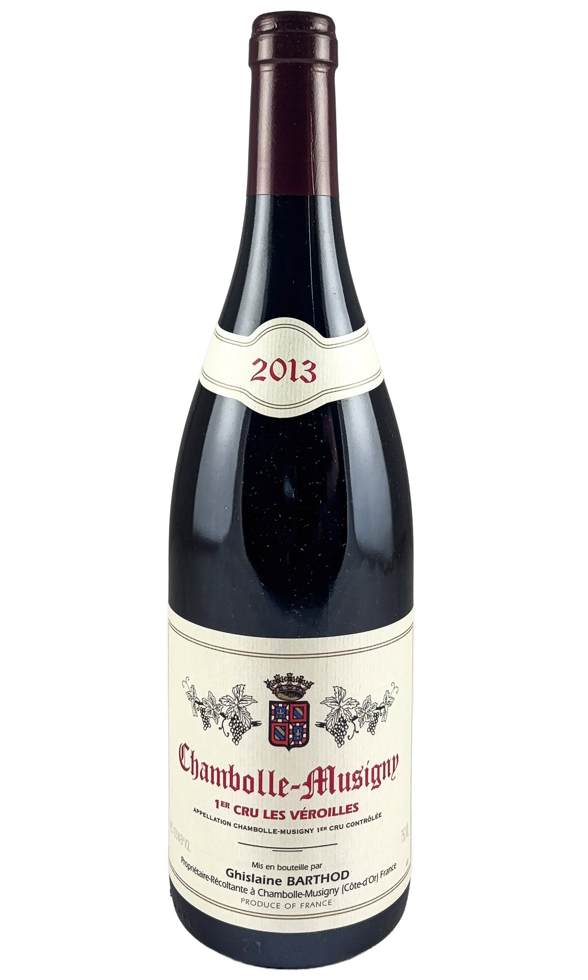 Bottle of Ghislaine Barthod, Chambolle-Musigny 1er Cru Les Veroilles, 2013 - Red Wine - Flatiron Wines & Spirits - New York