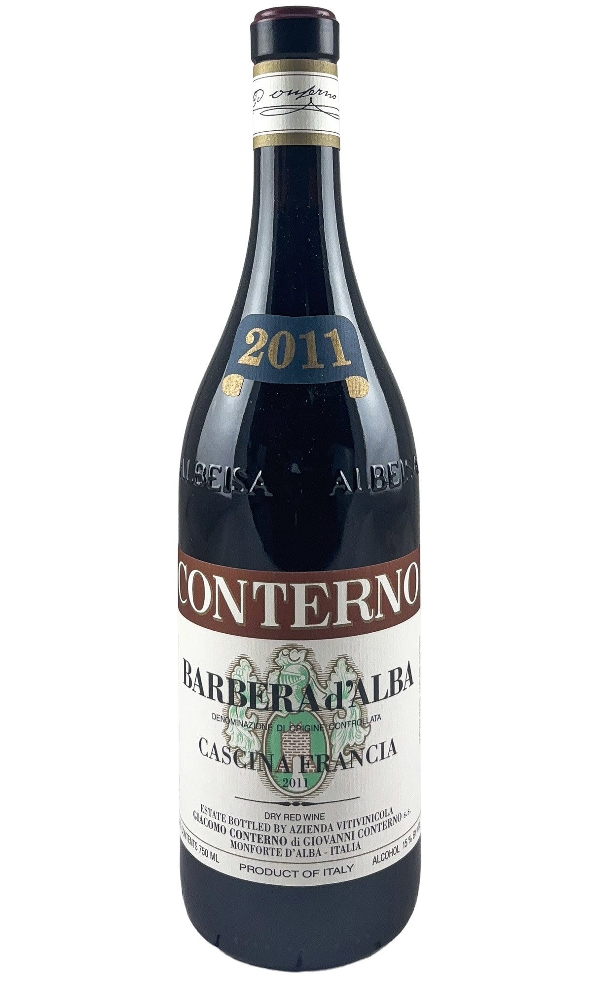 Bottle of Giacomo Conterno, Barbera Cascina Francia, 2011 - Red Wine - Flatiron Wines & Spirits - New York
