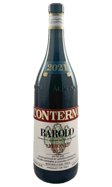 Bottle of Giacomo Conterno, Barolo Arione, 2021 - Red Wine - Flatiron Wines & Spirits - New York
