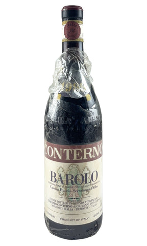 Bottle of Giacomo Conterno, Barolo Cascina Francia, 1989 - Red Wine - Flatiron Wines & Spirits - New York